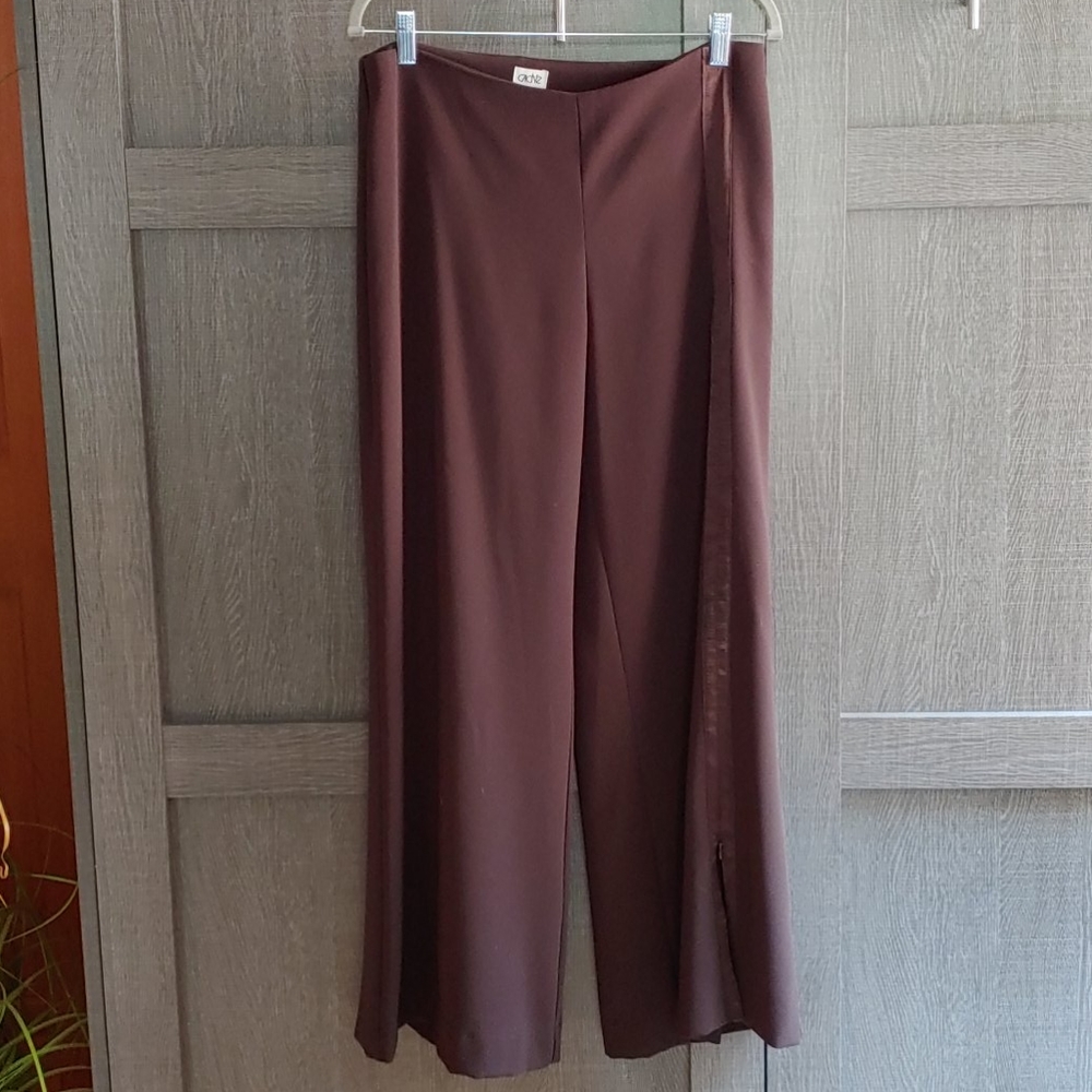 Brown dress pants with flare